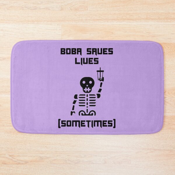 Item preview, Boba Tea Saves Lives (sometimes) Funny Halloween designed and sold by Shujii.