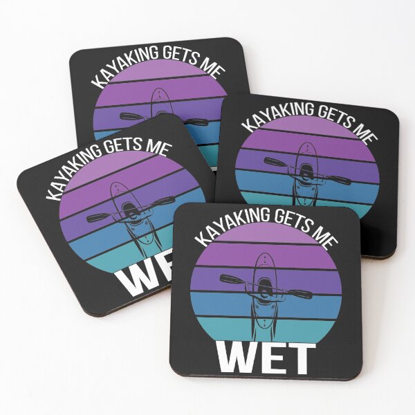 Item preview, Kayaking gets me wet - vintage designed and sold by Gaalaxyz.