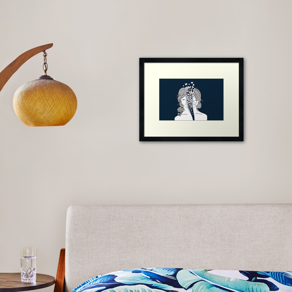 Item preview, Framed Art Print designed and sold by lecosechenonsai.