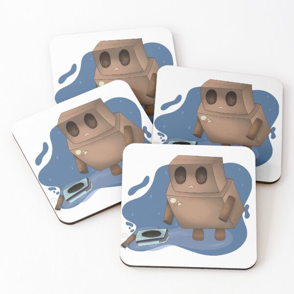 Item preview, Cardboard Beep Boop Dropped his Guitar designed and sold by irlfairy.