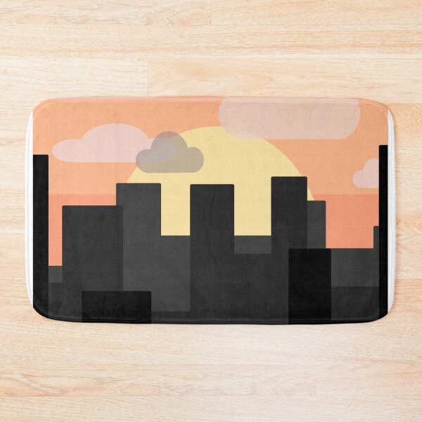 Item preview, Pastel Cityscape Print designed and sold by aloetech.
