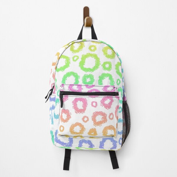 Item preview, Wonky Circles in Rainbow Colors designed and sold by Whoopsidoodle.