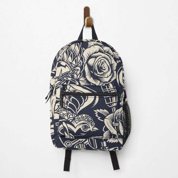Item preview, Amazing Tattoo Monochrome Pattern designed and sold by Vector Scout Lab.