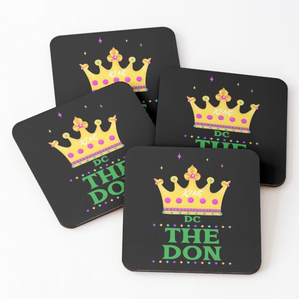 Item preview, Dc The Don - Fun Crown design with a Mardi Gras twist of colour and sparkle. designed and sold by Rcasadesign.