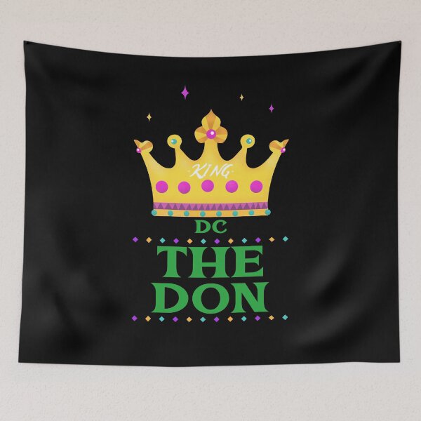 Item preview, Dc The Don - Fun Crown design with a Mardi Gras twist of colour and sparkle. designed and sold by Rcasadesign.