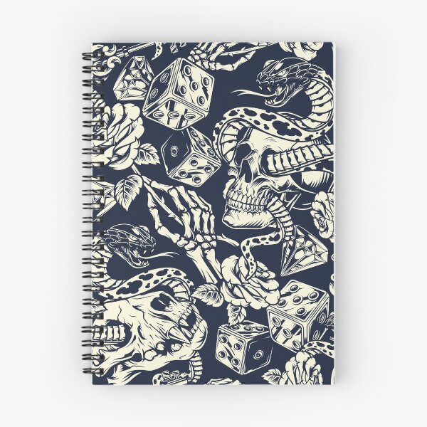 Item preview, Amazing Tattoo Monochrome Pattern designed and sold by Vector Scout Lab.
