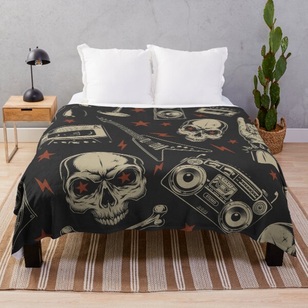 Item preview, Rock And Roll Grunge Pattern designed and sold by Vector Scout Lab.