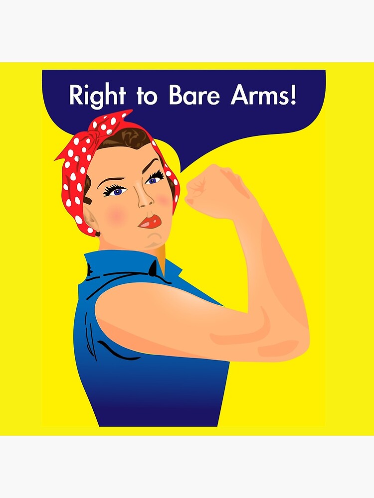 Right To Bare Arms Acrylic Block By TipsyMartian Redbubble   Flat,750x,075,f Pad,750x1000,f8f8f8 