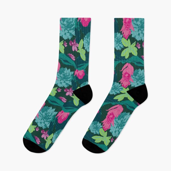 Item preview, Spike  and flower fruit print - Kew Gardens Collection designed and sold by JulesGraphics.