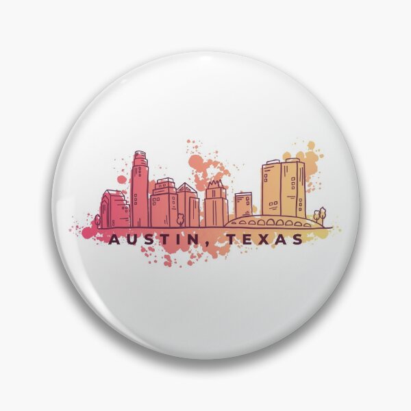 Aperçu de l'œuvre Conception d'horizon d'Austin, au Texas pour le voyage, les vacances, ma ville créée et vendue par FFelder.