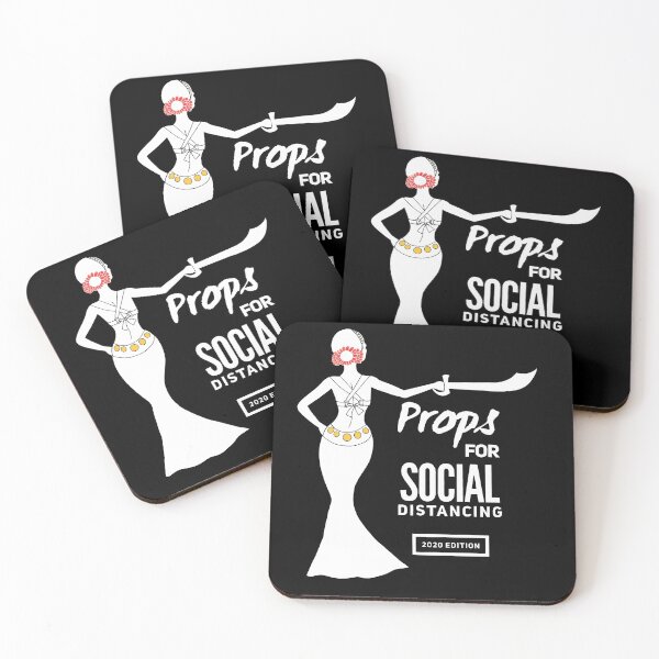 Item preview, Fusion Belly Dancer Social Distancing designed and sold by meleyart.