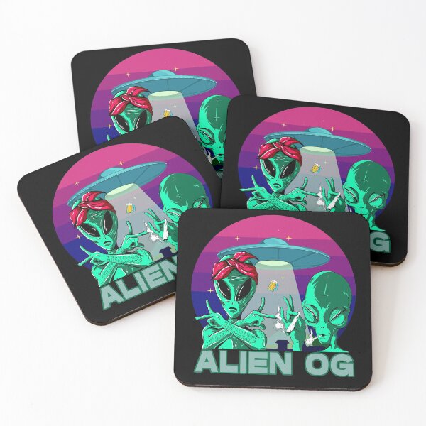 Item preview, Cannabis Strains Alien OG designed and sold by Coder-T.