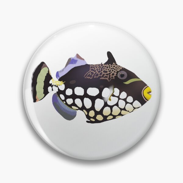 Item preview, Clown Trigger Fish designed and sold by Swoerle.