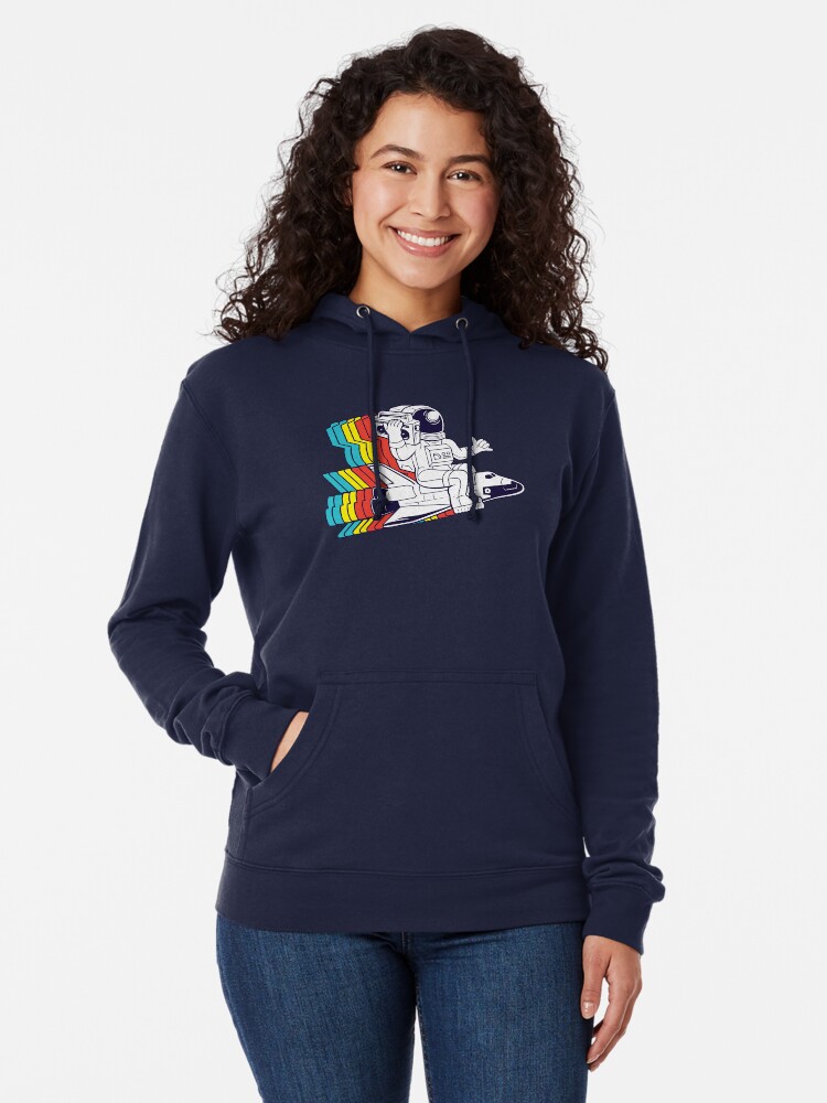 "funky astronaut" Lightweight Hoodie by cintrao | Redbubble