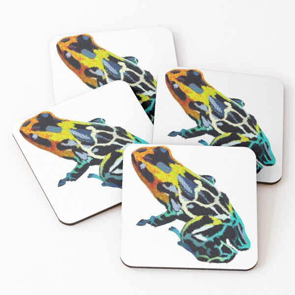 Item preview, Orange & Blue Dart Frog designed and sold by sarcohpagus.