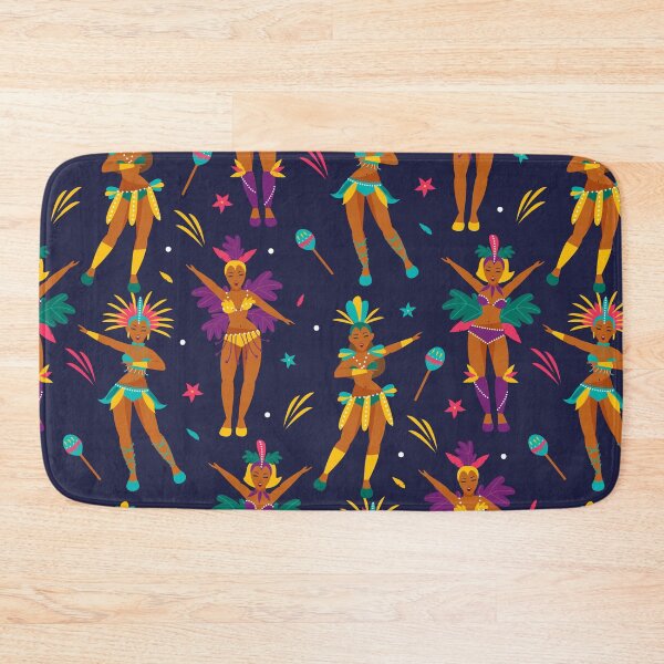 Item preview, Brazilian Carnival Pattern designed and sold by Vector Scout Lab.