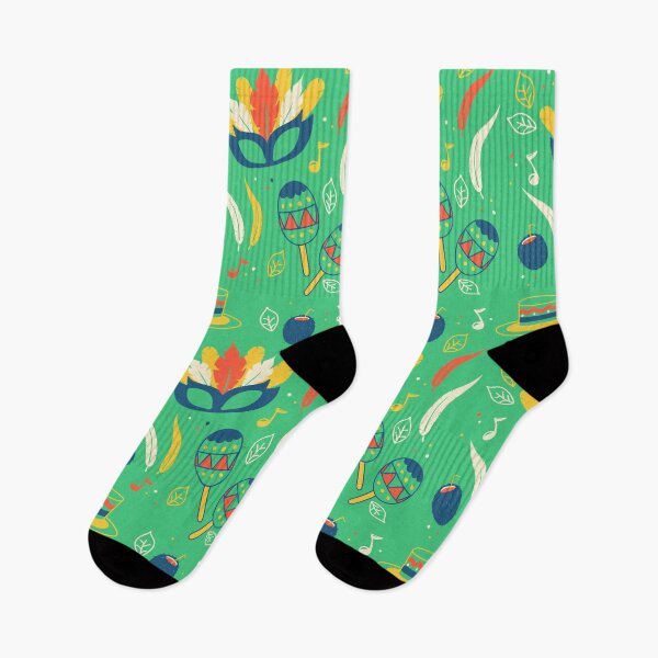 Item preview, Brazilian Carnival Pattern designed and sold by Vector Scout Lab.