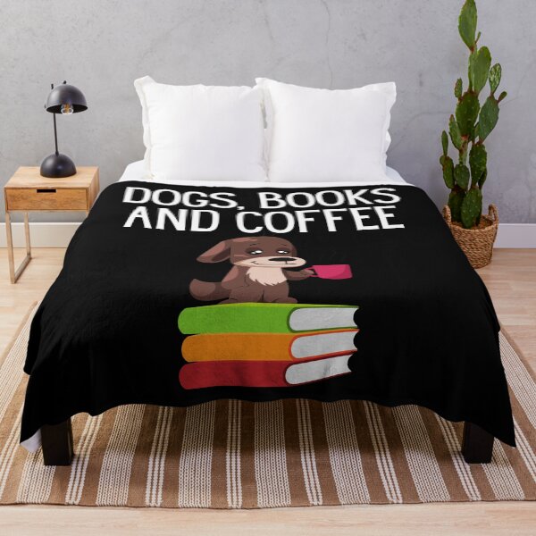 Item preview, Dogs, Books And Coffee designed and sold by APrettyView.