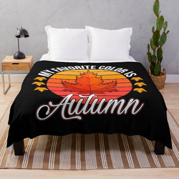 Item preview, Vintage Sheet Autumn Colors, Funny Leaves Design Falls Gifts designed and sold by PrintOfi.