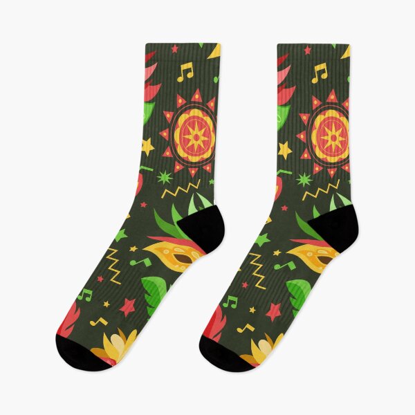 Item preview, Brazilian Carnival Pattern designed and sold by Vector Scout Lab.