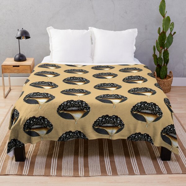 Item preview, Gold & Black Lipstick Design designed and sold by The Merch.