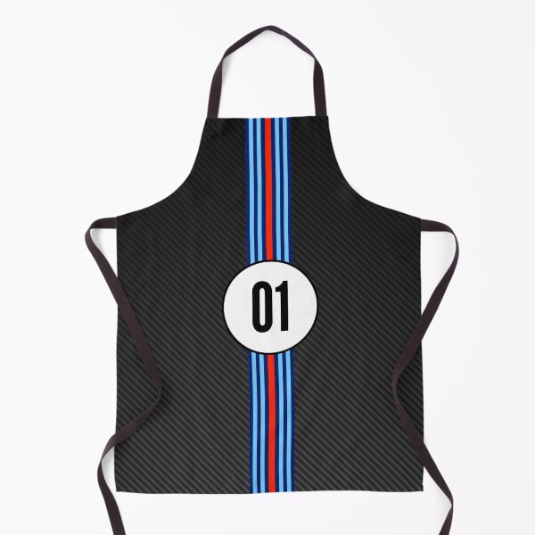 Item preview, Martini Racing Number 01 Carbon Poster – Iconic Racing Livery Art designed and sold by Road To Track.