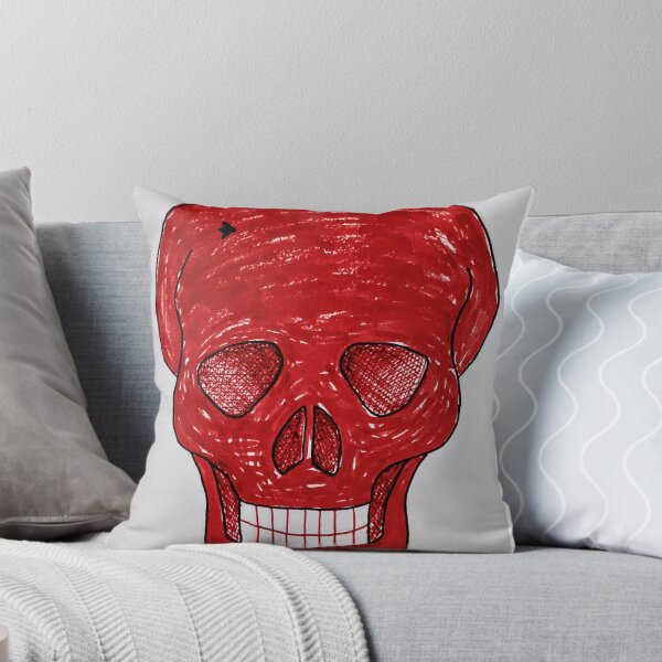 Item preview, Red Skull with Fly designed and sold by PaintAlchemy.