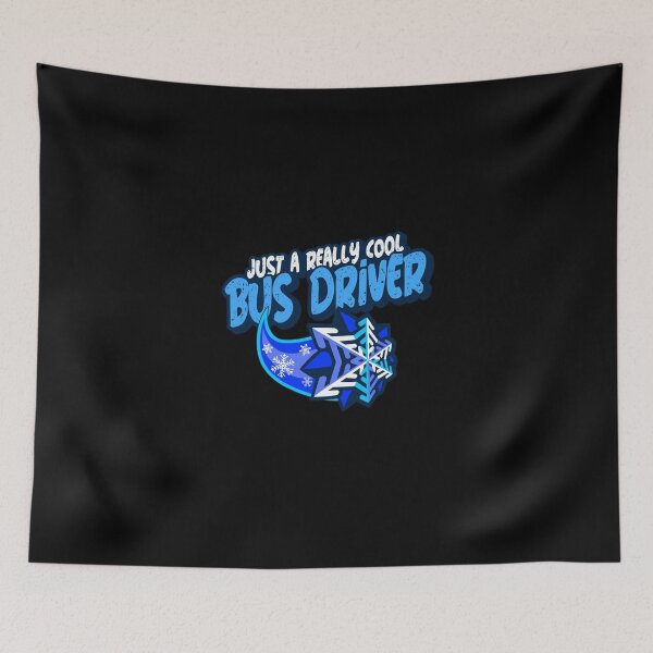 Item preview, Just A Really Cool Bus Driver designed and sold by PunyPun.