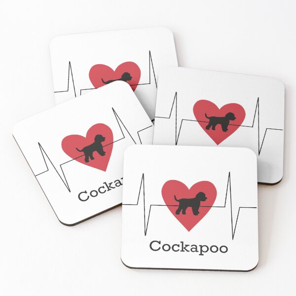 Item preview, Cockapoo Heartbeat designed and sold by ToriaScarlett.
