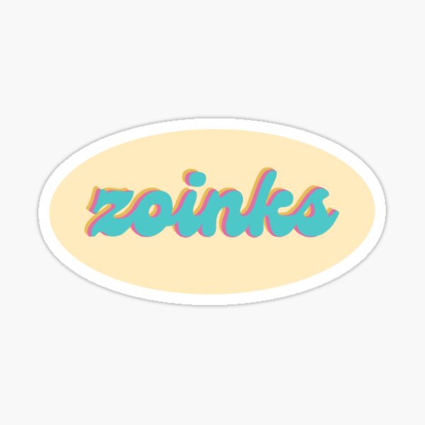 Zoinks Sticker