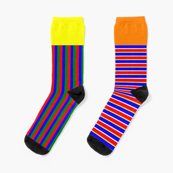 Abstract Bert & Ernie Socks