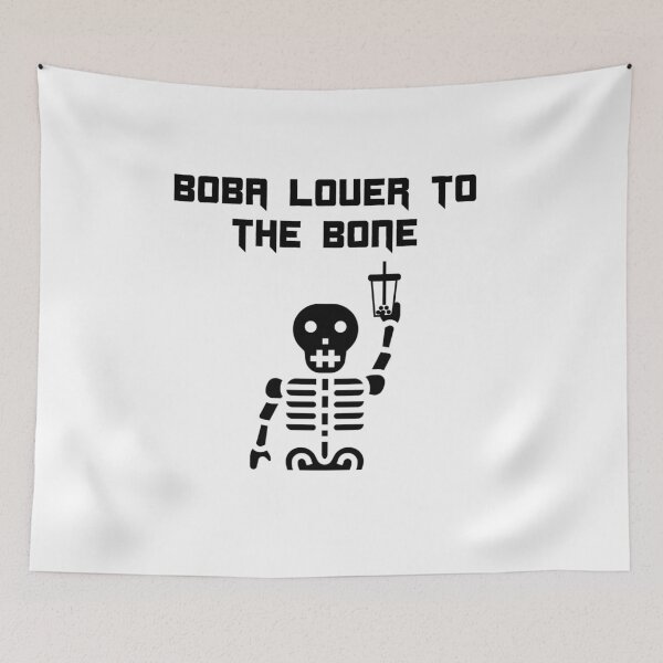 Item preview, Boba Lover to the Bone Funny Halloween designed and sold by Shujii.