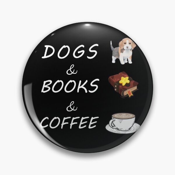 Item preview, Dogs Books And Coffee designed and sold by ZenCloak.