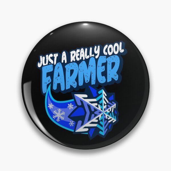 Item preview, Just A Really Cool Farmer designed and sold by PunyPun.