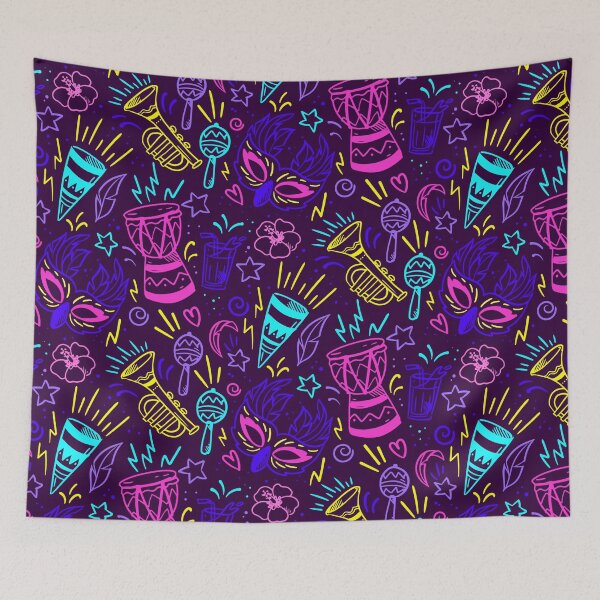 Item preview, Carnival Pattern designed and sold by Vector Scout Lab.