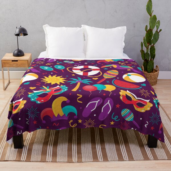 Item preview, Brazilian Carnival Pattern designed and sold by Vector Scout Lab.