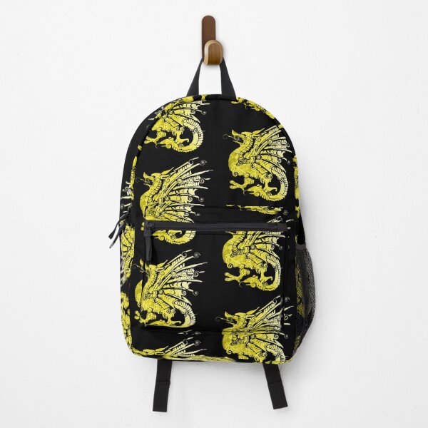 Item preview, Mythical Golden Dragon iwith Swirls designed and sold by ittybittyowl.