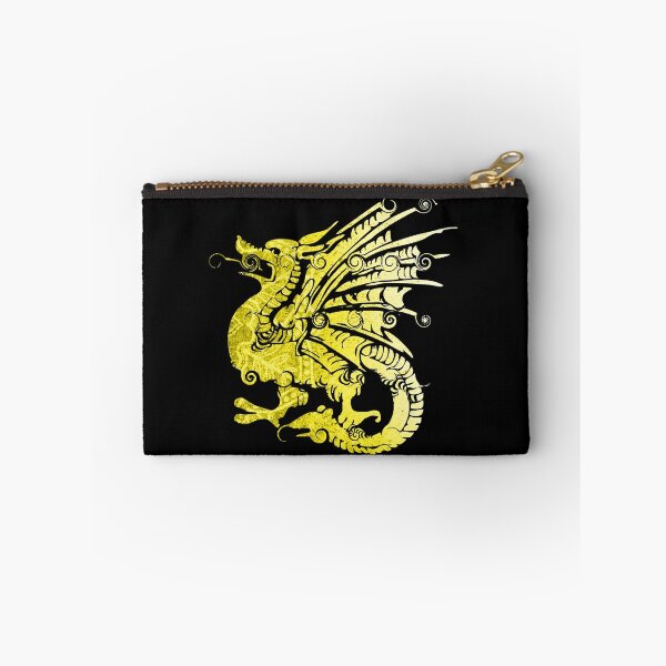 Item preview, Mythical Golden Dragon iwith Swirls designed and sold by ittybittyowl.