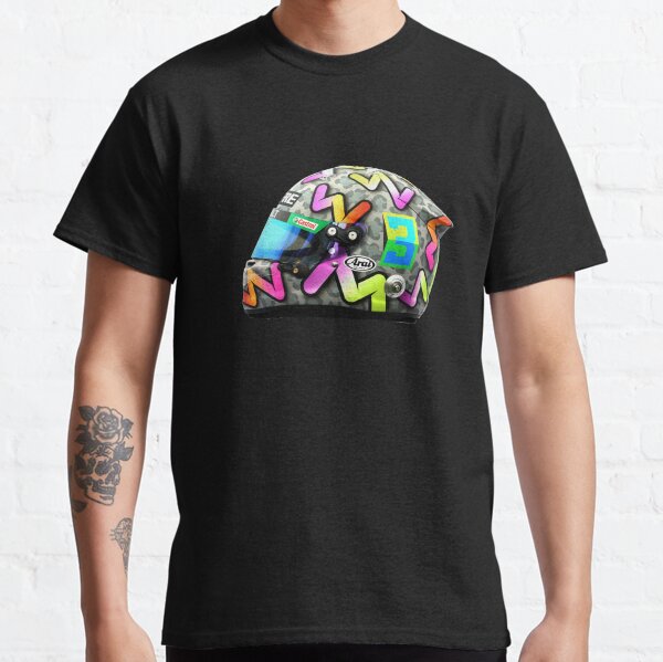 2020 Casque Daniel Ricciardo T-shirt classique