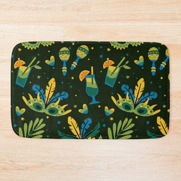 Item preview, Brazilian Carnival Pattern designed and sold by Vector Scout Lab.