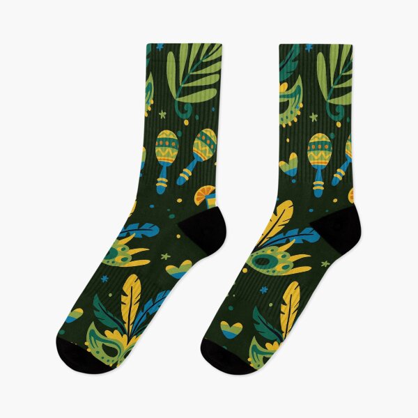 Item preview, Brazilian Carnival Pattern designed and sold by Vector Scout Lab.