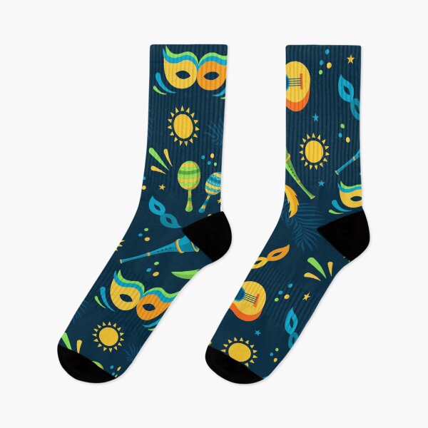 Item preview, Brazilian Carnival Pattern designed and sold by Vector Scout Lab.