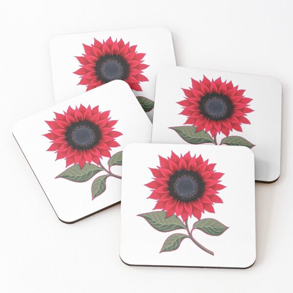 Artikelvorschau, Sommer scharlachrote Sonnenblume entworfen und verkauft von Peggy Davis.