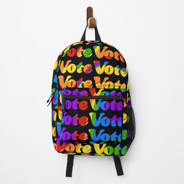 Item preview, Rainbow Swirls Vote designed and sold by Emily Boynton.