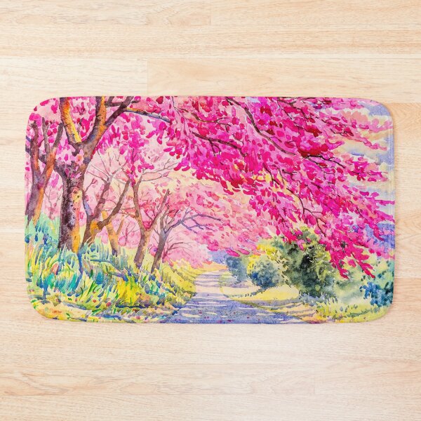 Item preview, Beautiful Pink Cherry Blossom Painting designed and sold by Vector Scout Lab.