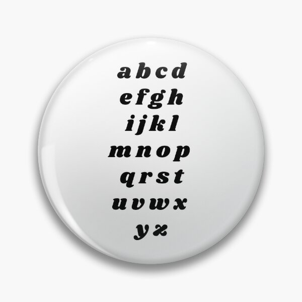 Item preview, Alphabet Pack Black designed and sold by isobelcough.