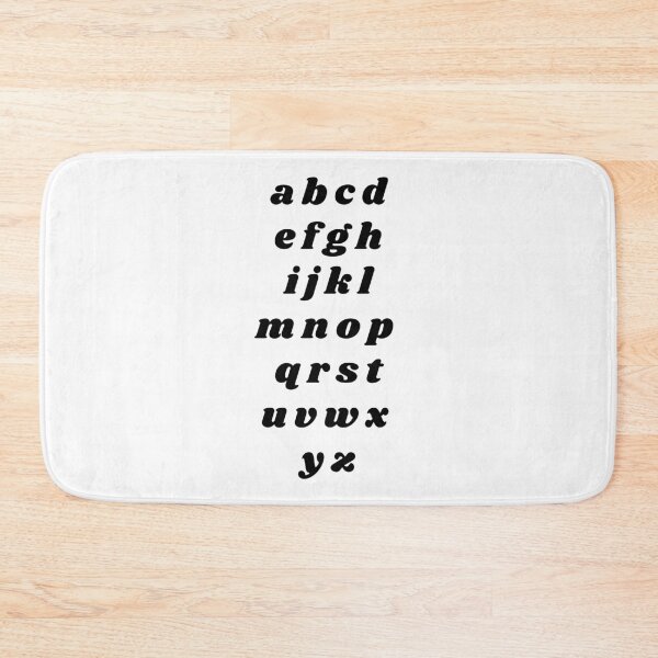 Item preview, Alphabet Pack Black designed and sold by isobelcough.