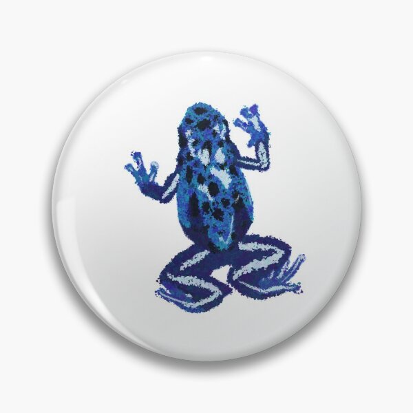 Artikelvorschau, Blauer Pfeilfrosch entworfen und verkauft von sarcohpagus.