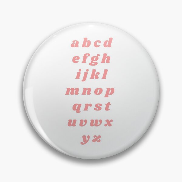 Item preview, Alphabet Pack Pink designed and sold by isobelcough.
