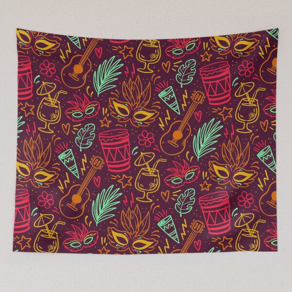 Item preview, Carnival Pattern designed and sold by Vector Scout Lab.